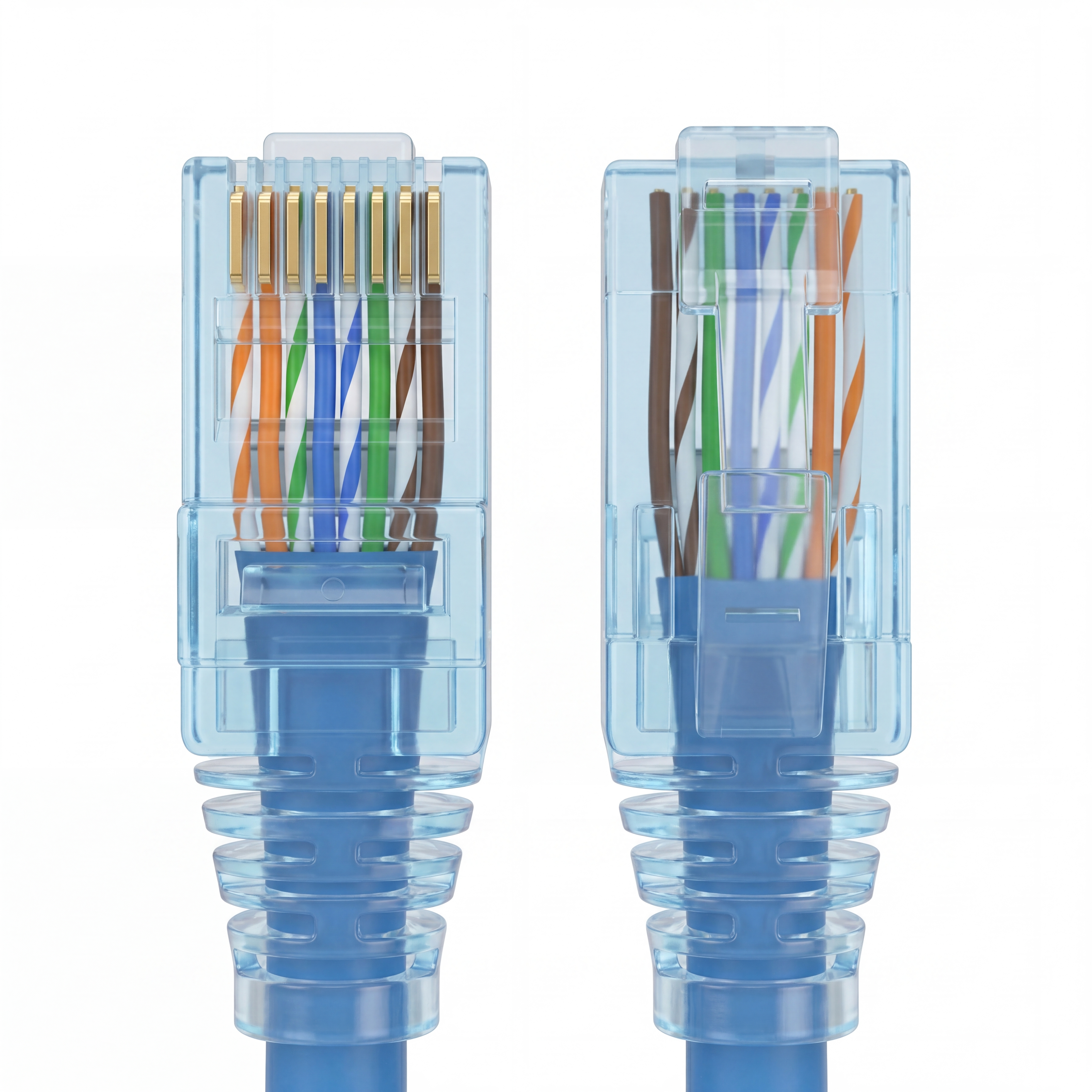 Hyperline PC-LPM-UTP-RJ45-RJ45-C6-5M-LSZH-BL Патч-корд RJ-45/RJ-45, неэкранированный U/UTP, категория 6 (100% Fluke Component Tested), 24AWG, LSZH, 5 м, синий